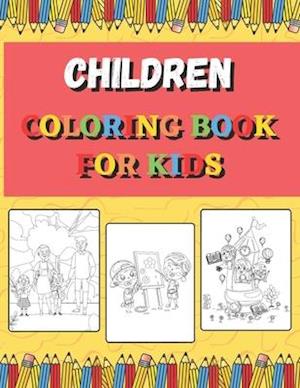 Children Coloring Books For Kids: Ages 4-8 (US Edition) (Friendly Crayons Coloring Books)