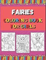 Fairies Coloring Book For Girls