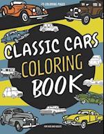 Classic Cars Coloring Book For Kids