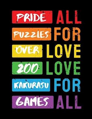 Pride Puzzles: Over 200 Kakurasu Number Games