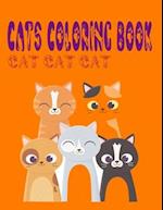 cats coloring book cat cat cat