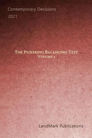 The Pickering Balancing Test: Volume 2