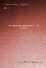 The Pickering Balancing Test: Volume 2 
