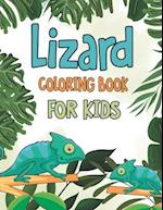 Lizard Coloring Book for Kids: Keep Calm and Color on Coloring Book Featuring Gecko, Chameleon, Iguana Lizards Design - Lizard Reptile Activity Book f
