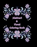 Abstract & Floral Coloring Book