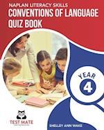NAPLAN LITERACY SKILLS Conventions of Language Quiz Book Year 4 