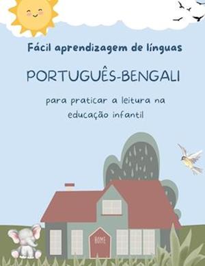 Fácil aprendizagem de línguas Português-Bengali para praticar a leitura na educação infantil