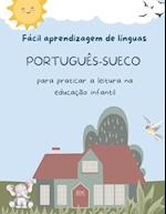 Fácil aprendizagem de línguas Português-Sueco para praticar a leitura na educação infantil