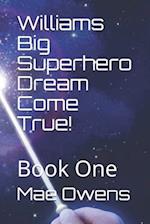 Williams Big Superhero Dream Come True!: Book One 