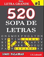 520 SOPA DE LETRAS #1 (10400 PALABRAS) - Letra Grande