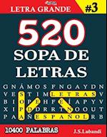 520 SOPA DE LETRAS #3 (10400 PALABRAS) - Letra Grande