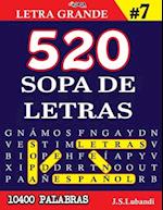 520 SOPA DE LETRAS #7 (10400 PALABRAS) - Letra Grande