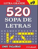 520 SOPA DE LETRAS #9 (10400 PALABRAS) - Letra Grande