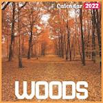 Woods Calendar 2022: Official Trees Calendar 2022, 18 Month Photo of Woods calendar 2022, Mini Calendar 