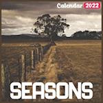 Seasons Calendar 2022: Official Seasons Calendar 2022, 18 Month Photo of Seasons calendar 2022, Mini Calendar 