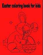 Easter coloring book for kids 