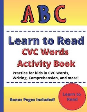 CVC Words Activity Book