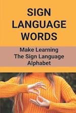 Sign Language Words