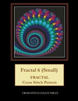 Fractal 6 (Small): Fractal Cross Stitch Pattern