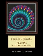 Fractal 6 (Small): Fractal Cross Stitch Pattern 