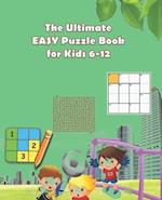 The Ultimate easy Puzzle Book for Kids 6-12: + 100 Example of puzzle so easy for kids, Books activity puzzle for children 