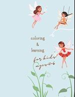 coloring &learn: for kids ages4-6 