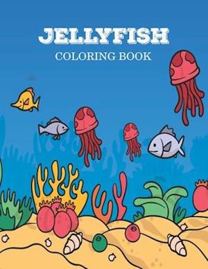 Jellyfish coloring book