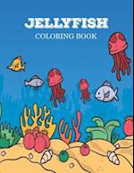 Jellyfish coloring book