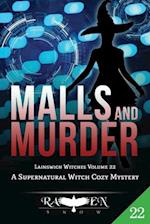 Malls and Murders: A Supernatural Witch Cozy Mystery 