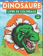 Dinosaure Livre de Coloriage 4-8 ans
