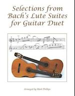 Selections from Bach's Lute Suites for Guitar Duet 