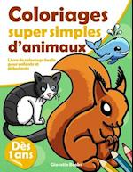 Coloriages super simples d'animaux