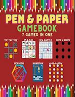 PAPER & PEN GAME BOOK: THE BIG BOOK OF GAMES 