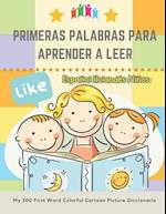 Primeras Palabras Para Aprender A Leer Español Holandés Niños. My 300 First Word Colorful Cartoon Picture Diccionario