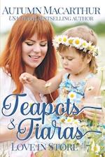 Teapots & Tiaras: A sweet and clean Christian opposites attract, enemies to love, plus size BBW heroine romance in London and Cambridge 