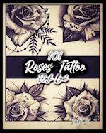 101 Roses Tattoo Flash Book 