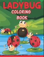 Ladybug Coloring Book: For Toddlers and Children Easy Level, Fun and Educational Purpose Preschool and Kindergarten (kid coloring book) 