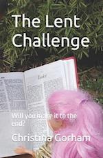 The Lent Challenge: Will you make it to the end? 