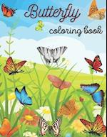 Butterfly coloring book: Butterfly coloring book for kids. Butterfly coloring pages for kids, girls and boys age 5-12 