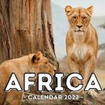 Africa Calendar 2022: 16-Month Calendar, Cute Gift Idea For Africa Lovers Women & Men 