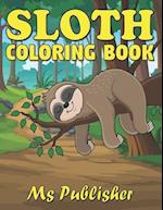 Sloth Coloring Book