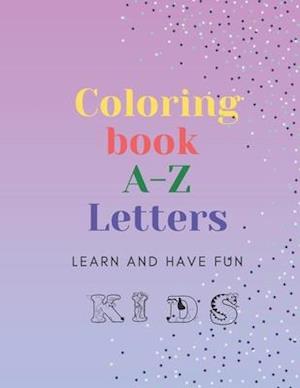 My coloring book ABC animls A-Z letters: oloring book for kids A -z letters with shape of animals