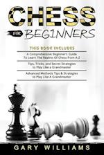 Chess for Beginners: 3 in 1- A Comprehensive Beginner's Guide + Tips, Tricks, and Secret Strategies + Advanced Methods Tips & Strategies to Play Like 
