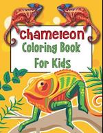 Chameleon Coloring Book For Kids : Perfect Chameleon Animal Coloring Books for boys, girls, and kids 