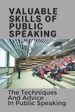 Valuable Skills Of Public Speaking