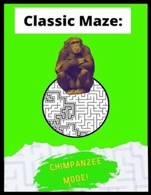 Classic Maze - Chimpanzee Mode: A Balanced Challenge For Children Adults and Older Adults!