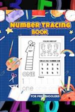 Number tracking book for preschoolers 