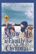 Show Me a Family for Christmas : Small-Town Single-Father Cowboy Romance 