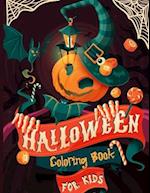 Halloween Coloring Book for Kids: Spooky Cute Designs for Kids Ages 5 And Up 