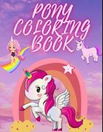 Pony Coloring Book 